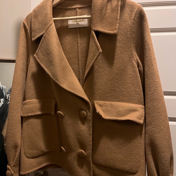 Half wool coat - Picture 2 of 3